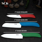 Vos Ceramic Knife Set in Elegant Gift Box, Ceramic Knives Set - Image 3