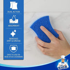 MR.SIGA Non-Scratch Cellulose Scrub Sponge, Dual-Sided Dishwashing Sponge - Image 5
