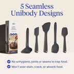 GIR 5-Piece Silicone Kitchen Utensils Set, Non-Toxic Cooking Utensils - Image 3