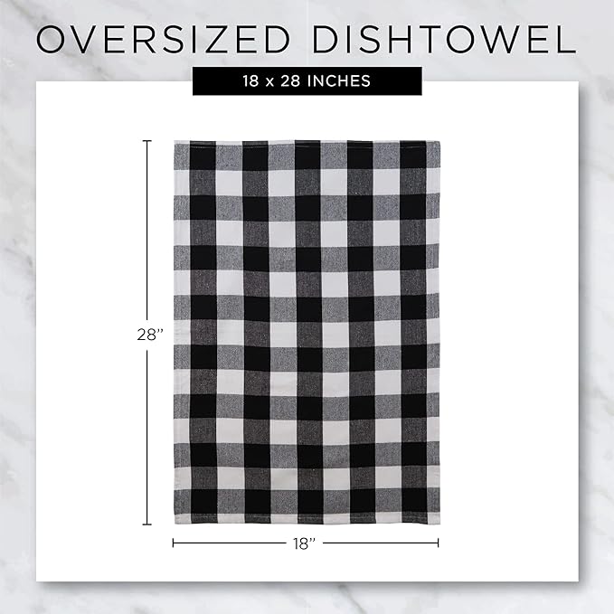 DII Home Sweet Farmhouse Kitchen Collection, Dishtowel Set - Image 8