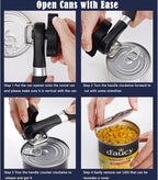 Side Cut Can Opener Smooth Edge, Safety Can Opener - Image 5