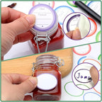 Brajttt 4 oz Spice Jars with Labels, 25 Pack Small Glass Jars with Lids - Image 4