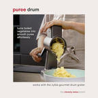 Zyliss E900058 Puree Drum Blade, Stainless Steel, - Image 5