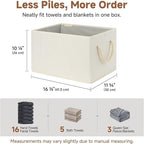 StorageWorks Collapsible Storage Bins, Closet Organizer Bins - Image 4
