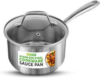 NutriChef 2 Quart Stainless Steel Saucepan by NutriChef%E2%84%A2Kitchen