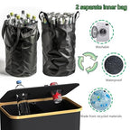 Recycling Bin Kitchen Indoor Home 40 Gallon 156L Recycle Bin - Image 4