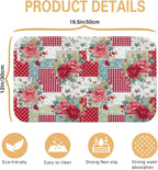 Kitchen Countertop Dish Drying Mat, Super Absorbent Coffee Bar Mat - Image 5