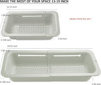 LASSHSWA Collapsible Colander for Kitchen, Over the Sink Strainer Basket for - Image 5