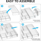 Marbrasse Expandable Desk Drawer Organizer, Desk Organizers and Accessories - Image 6