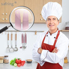 Safring Can Opener Manual, Handheld Strong Heavy Duty Stainless Steel Can Opener - Image 7