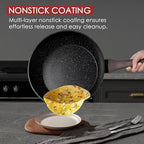 Kikcoin Pots and Pans Set Non Stick 31 Piece Kitchen Nonstick Cooking Cookware - Image 3