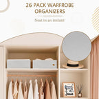 Criusia 26 Pack Drawer Organizer - Image 9