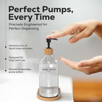 Glass Hand Soap Dispenser Bathroom Set by Brighter Barns - Image 4