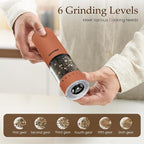 Newise Electric Salt and Pepper Grinder Set Rechargeable - Image 2