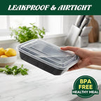 Glotoch Meal Prep Containers 32oz 100 Pack - Image 6