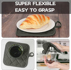 Kitchen Set Pack Of 5, Oven Mitts Pot Holders Pad And Towel Set, Heat Resistant - Image 6