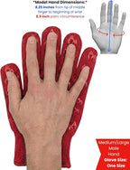 Grill Armor Oven Gloves with Fingers – 932°F Heat, Fire & Cut Resistant Mitts - Image 6