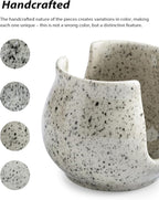 Zoeeker Sponge Holder for Kitchen Sink, Ceramic Dish Sponge Dish Rack Scrubby - Image 3