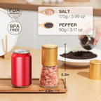 Vucchini Gold Salt and Pepper Grinder Mill - Image 2
