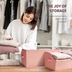Homsorout Closet Baskets for Shelves Trapezoid - Image 5