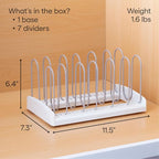 YouCopia StoreMore Adjustable Pan and Lid Rack, Pot Lids and Pans Organizer - Image 4