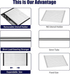 Roll Up Dish Drying Rack, Expandable Over The Sink Dish Drainer, Stainless - Image 5