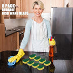 DYMOLL Dish Wand Refills 8Packs, Sponge Replacement Heads, Dish Wand Sponge - Image 6