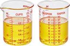 High Borosilicate Glass Measuring Cup-V-Shaped Spout，Glass Measuring Beaker - Image 8
