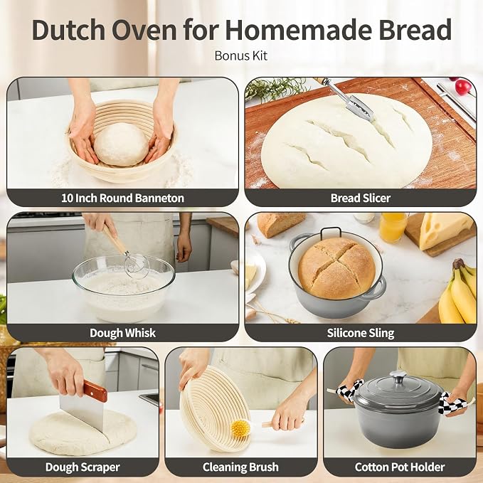 Enameled Cast Iron Dutch Oven - Image 4