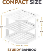 Bambüsi Plate Organizer for Cabinet - Image 3