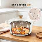 Enameled Cast Iron Dutch Oven - 4QT Pot - Image 4