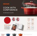 Overmont Enameled Cast Iron Dutch Oven - Image 6