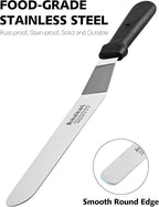 Anaeat Icing Spatula, Professional Cake Angled Offset Spatula - Image 7