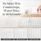 Large Stone Drying Mat for Kitchen Counter | Premium Diatomaceous Earth Coaster - Image 3