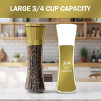 Home EC Original Gold Salt and Pepper Grinder Set of 2 - Image 2