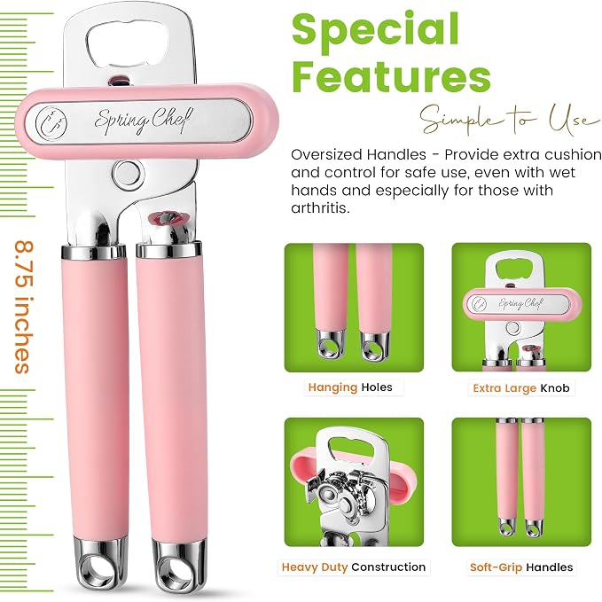 Spring Chef Stainless Steel Can Opener - Image 3