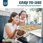 Baking Pans Set, Nonstick Stackable Bakeware Sets, Oven Pans - Image 6
