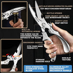 ANDONG Heavy Duty Professional Poultry Shears -Stainless Steel Kitchen & Meat - Image 3