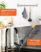 Large Silicone Ladle Spoon for Soup, Non Stick Kitchen Utensils - Image 7