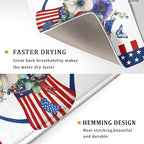 American Flag 4th of July Dish Drying Mats - Image 3