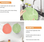 Reusable Bowl Covers for Bread Proofing（2 Large）- Cotton Beeswax Bowl Covers - Image 7