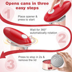 Electric Can Opener, Food Safe Automatic Can Opener - Image 3