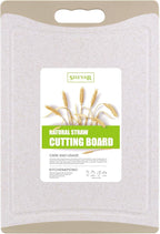Cutting Board for Kitchen, Wheat Straw Fiber Cutting Board, Dish Washer Safe by zzsbrm