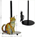 Cat Paper Towel Holder Countertop, Freestanding Paper Roll Holder, Easy - Image 2