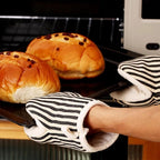 1 Pair Mini Oven Mitts, High Heat Resistant Oven Gloves, Kitchen Short Oven Mit - Image 5