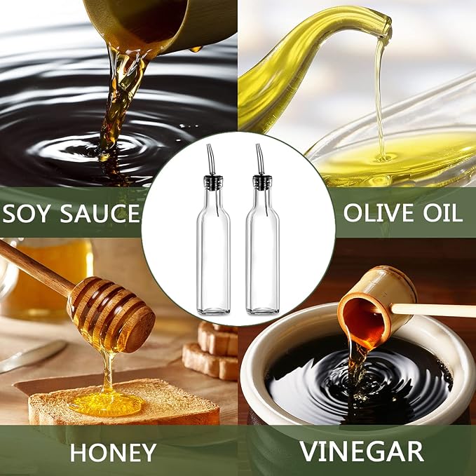 8 oz Oil and Vinegar Dispenser Set - Image 6