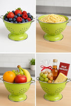 Calypso Basics by Reston Lloyd Powder Coated Enameled Colander, 1.5 Quart - Image 5