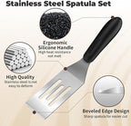 Stainless Steel Spatula Set, Mini Serving Spatula - Image 3