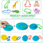 36-Piece Dough Tool Set for Kids Ages 3-8 – Includes Animal Cutters, Rolling - Image 5