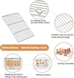 TeamFar Roasting Pan with Rack, 14 Inch Stainless Steel Turkey Roaster Lasagna - Image 4